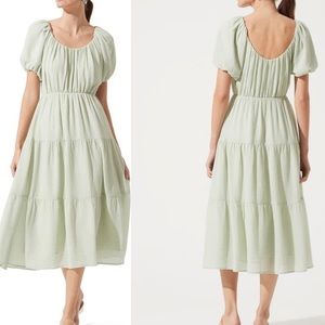 ASTR the label tiered dress